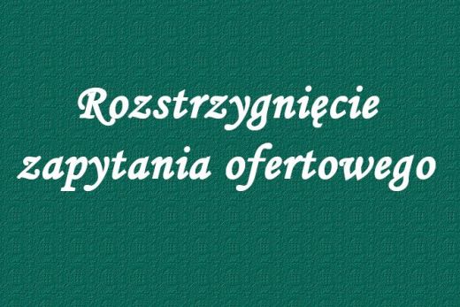 Zakończenie ofert