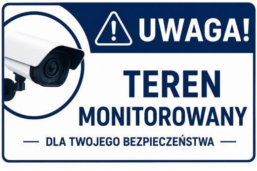 Teren parkingu jest monitorowany